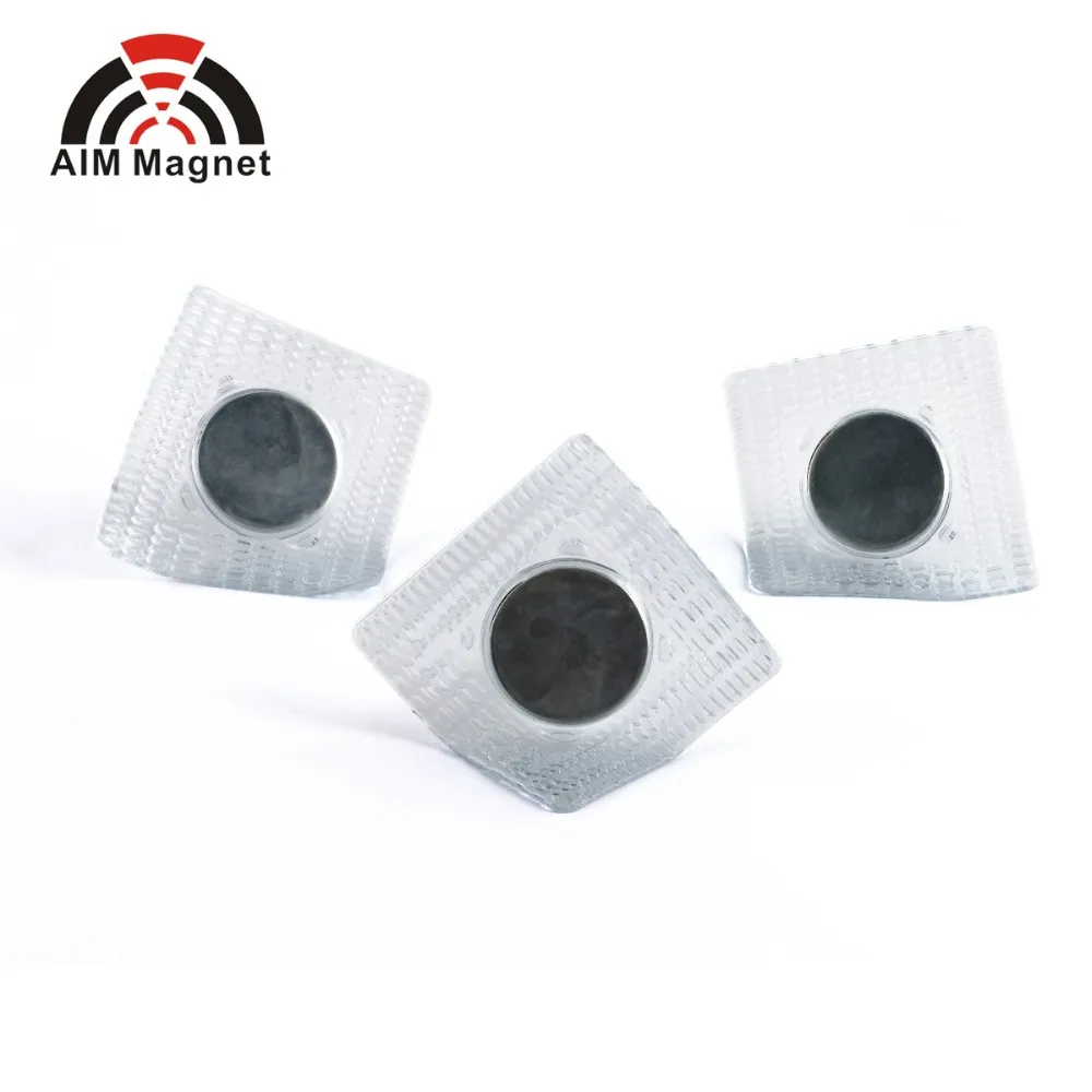 Clothes Invisible PVC Neodymium Handbag Magnet Button