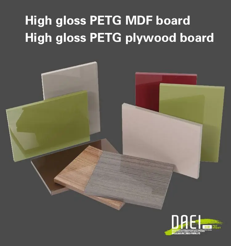 Weather and chemical resistance Use PUR Hot Laminated Machine to Adhesive  PETG Color  Sheet
