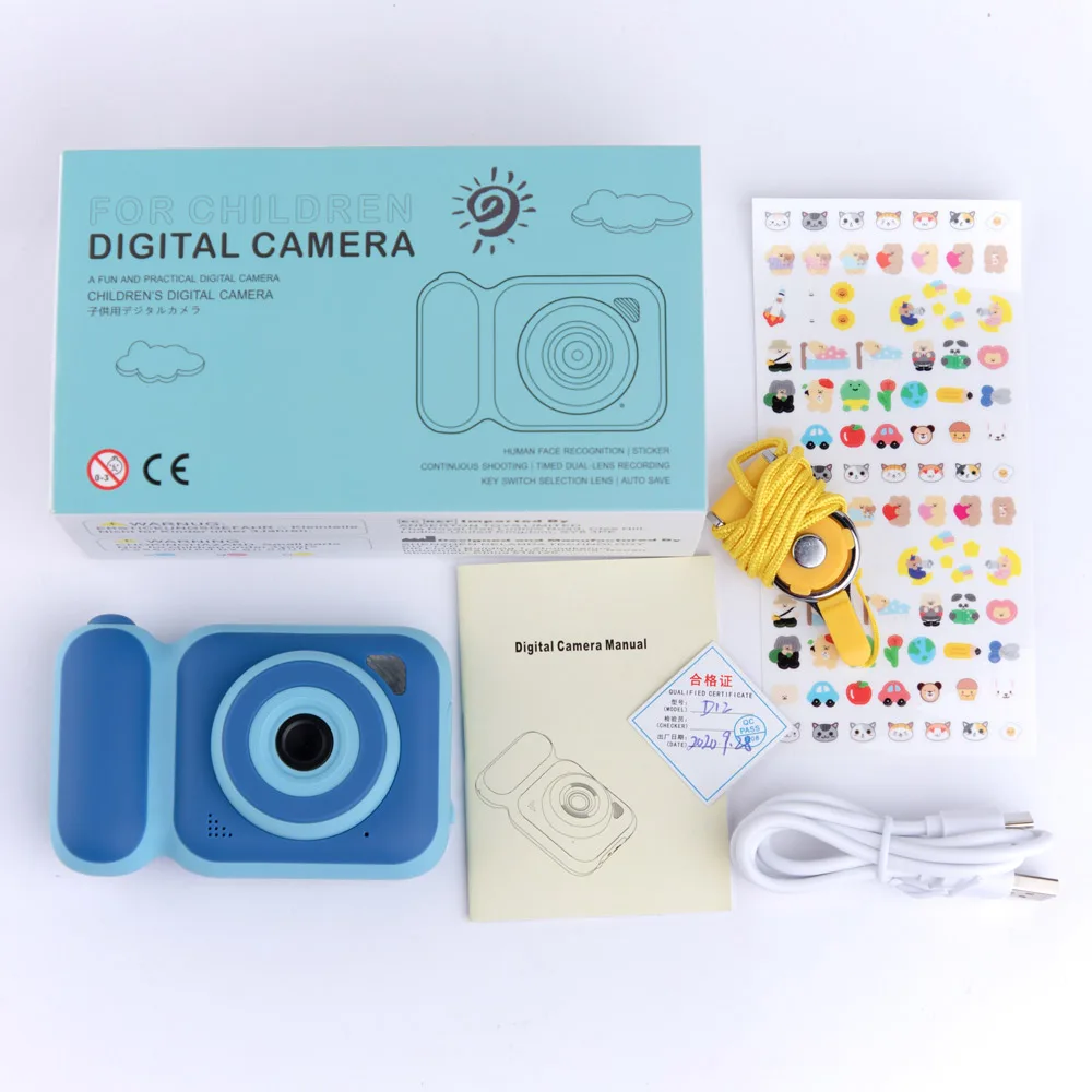 HD Sport Action Youtube Camera For Kids Children Mini Camera Toys 2.0 Inch Screen