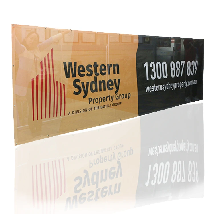 Outdoor Business Sports High Quality Custom Design Print Event Advertising PVC Mesh Banner And Fabric Banner