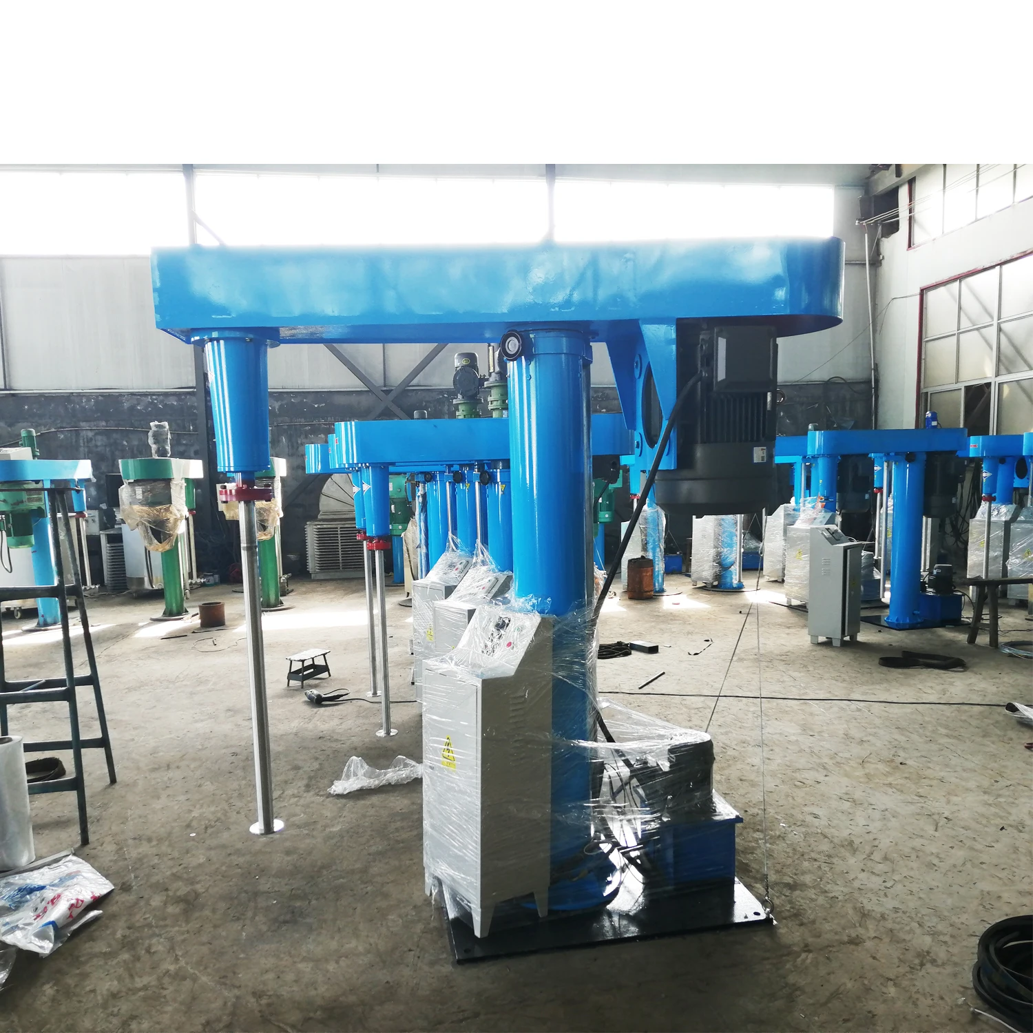 750w High Speed Round Disc Laboratory Dispersing Machine for Lab