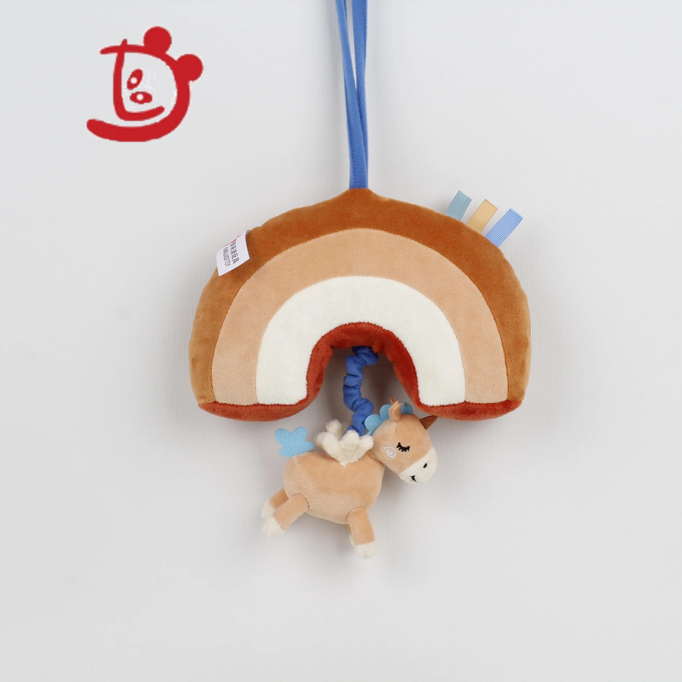 Factory Girls And Boys Stuffed Animals Horse Dolls Pull Musical Baby Plush Toys For Kids