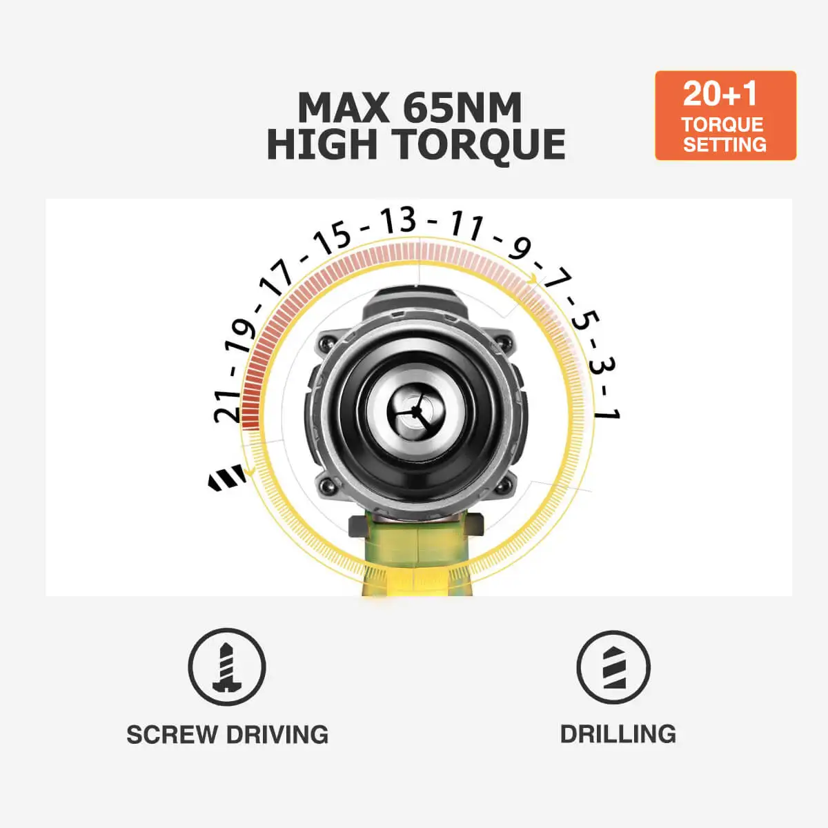 Professional Brushless Impact Lithium Battery Drill Bor Listrik Rechargeable Power Drills Wireless