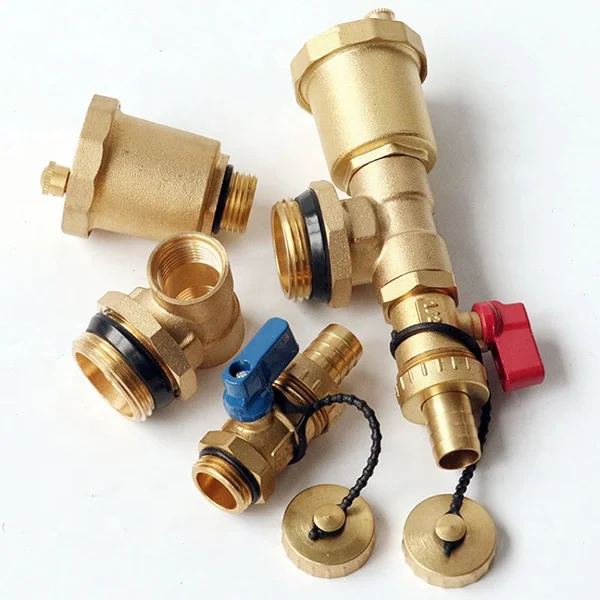 1/2 inch Brass Exhaust Valve for Solar Water Heater Pressure Relief Valves