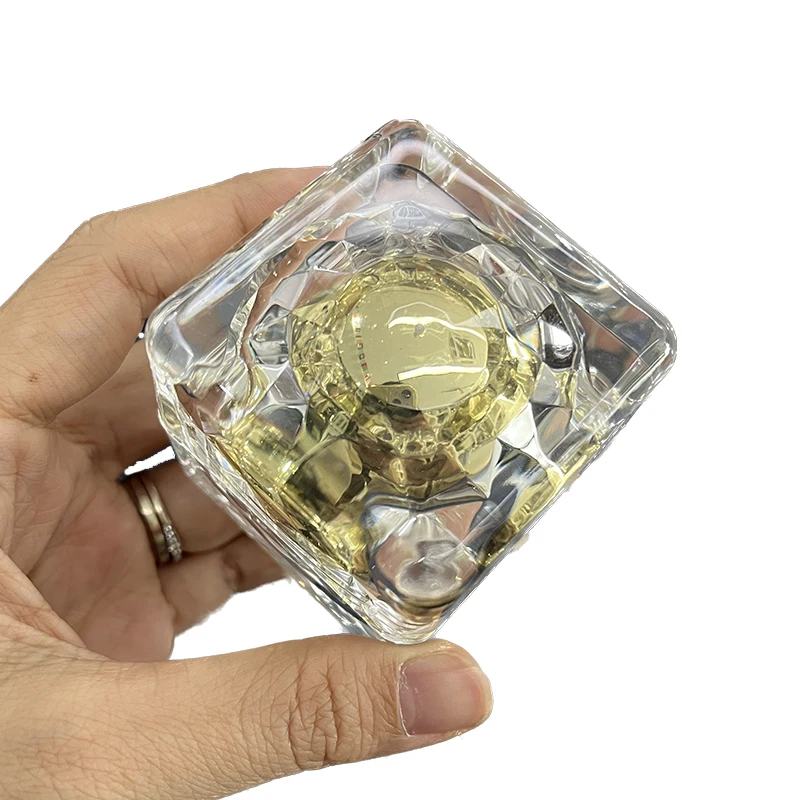 Luxury 15g 30g Square Acrylic Cosmetic Jar Eye Cream Jar