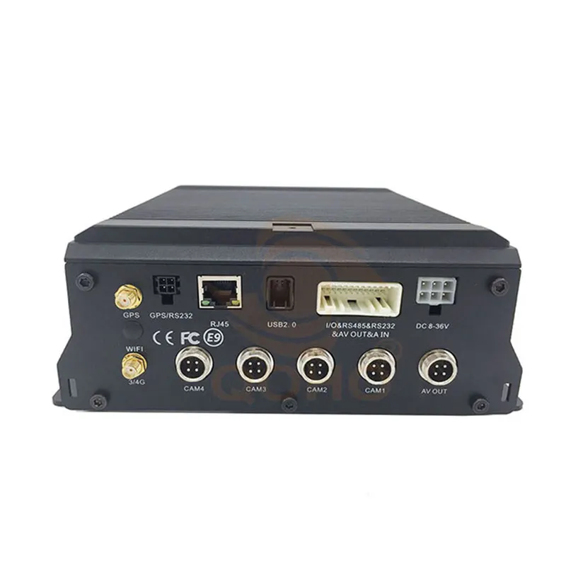 4CH 1080P Mobile Truck HDD SSd DVR 4G LTE GPS Positioning Car DVR