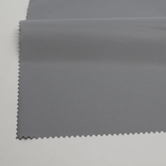 Nylon 100% with pu silver coating sport woven fabric for sauna suit/sweat clothes/ourdoor wear