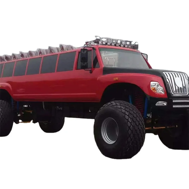 Dongfeng 4x4 внедорожный экскурсионный автобус в пустыне
