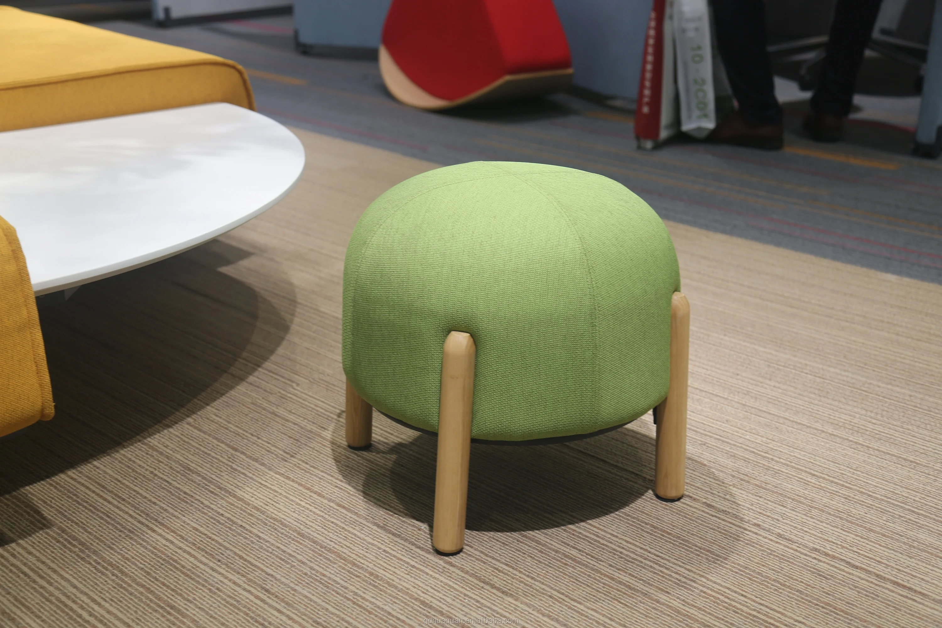 New Round Kids Seat Chair Foot Stool Ottoman pouf