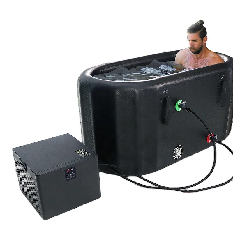 0.3HP Water Cooled Aquarium Chillers Small Water Cooled Chilling Equipment Water Chiller 1/3HP with Ice Bath