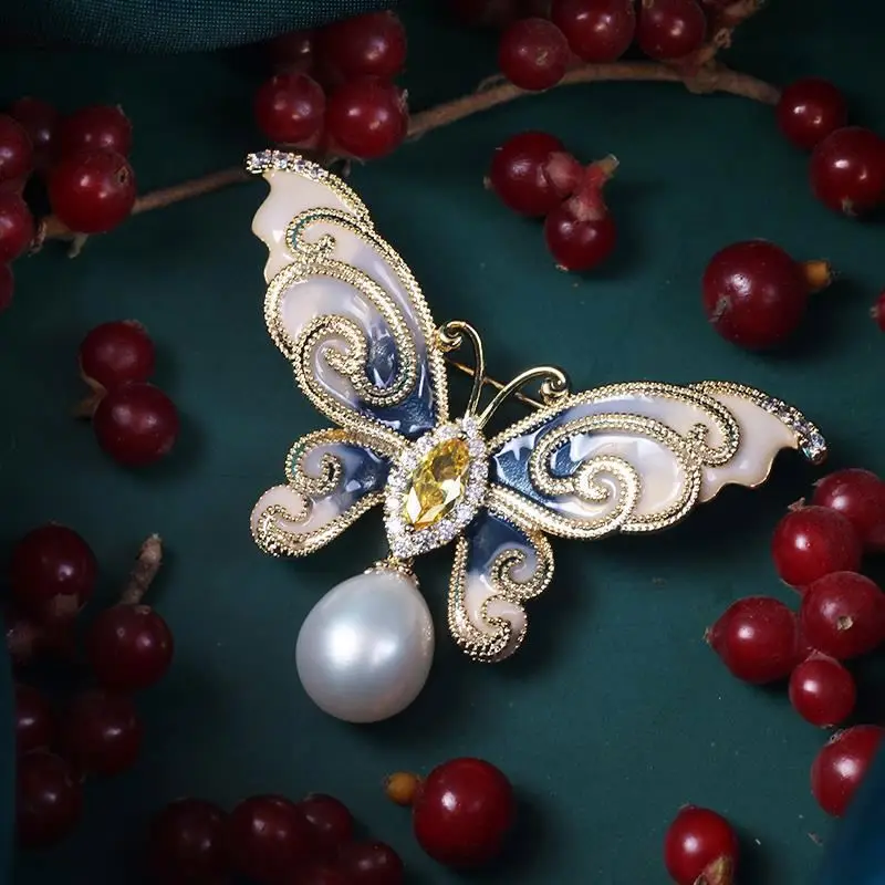 
Wholesale Designer Vintage Crystal Leaf Elegant Women Rhinestone Broches Pins Brooches 