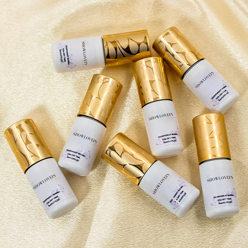 Super Strong 0.5-1 Second Latex Free Waterproof Lash Glue 5ml  Fast Drying Eyelash Extension Glue