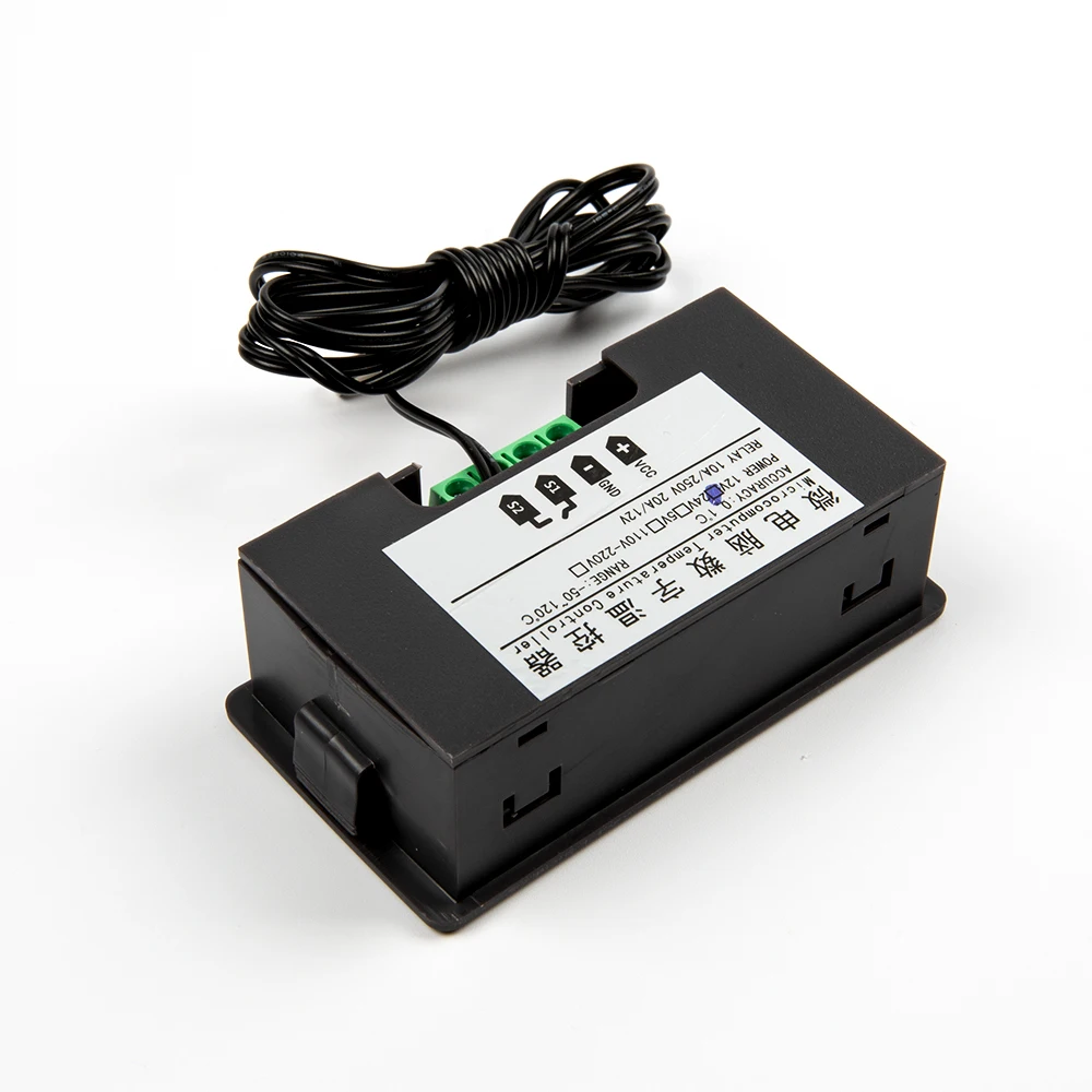 W3230 24V Digital Temperature Controller Thermostat Control Switch Sensor Meter With 1M Cable