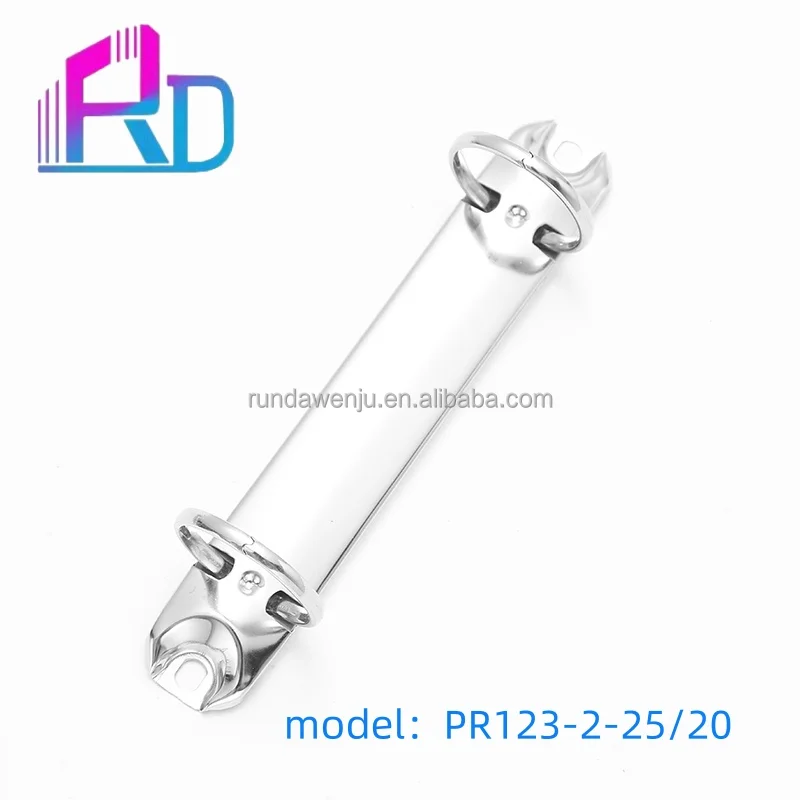 Factory wholesale price high quality 2 hole clamp metal material for folder accessories