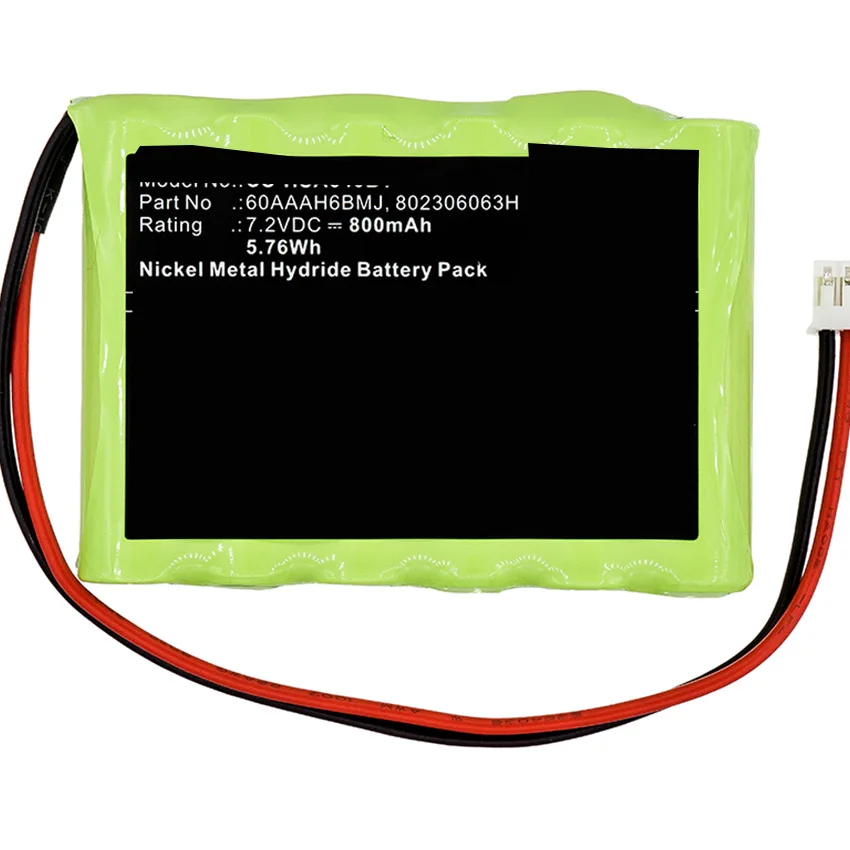 7.2V Alarm System Ni-MH Battery Compatible with Yale 60AAAH6BMJ 802306063H Easy AI Easy EF Easy Fit