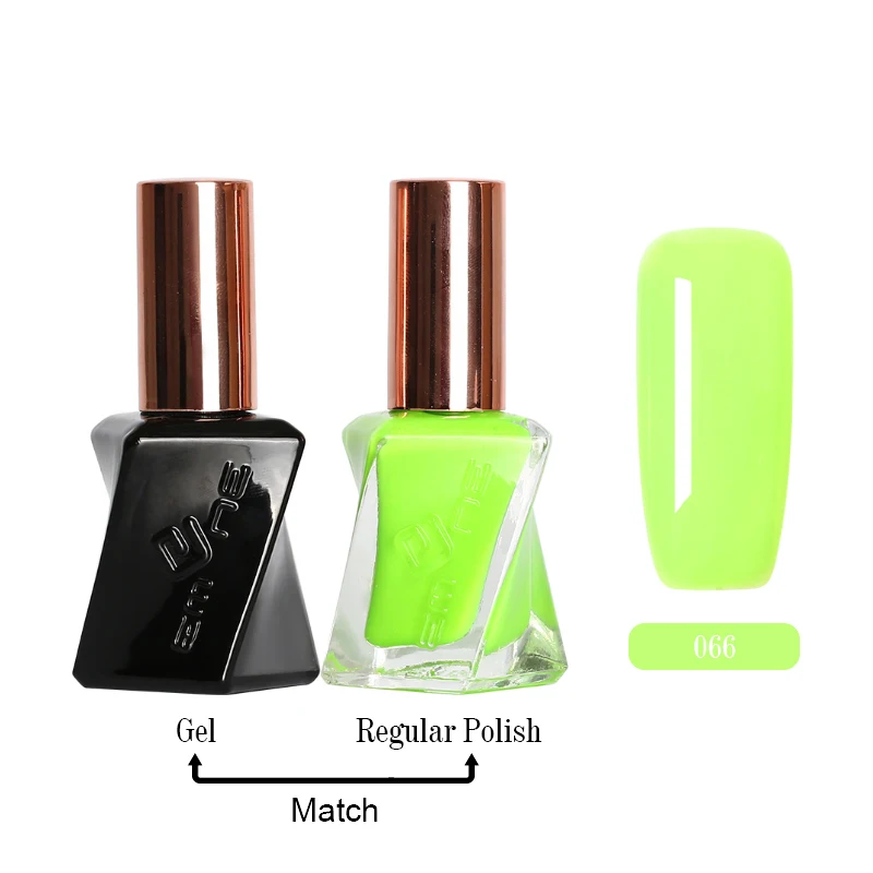 15ml 2 in 1 Multifunctional 110 Colors Customize Logo Long Lasting Rubber Base Gel Nail Polish