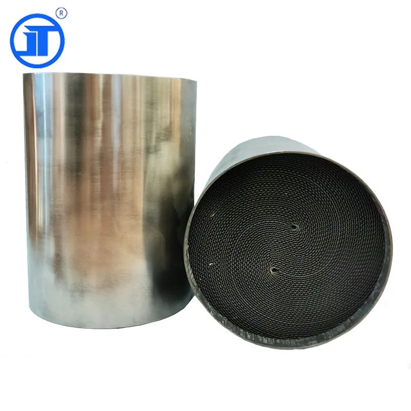 Tianjin Jiete China Manufacturer Converter Three-way Catalyst Three Cores Of Ternary Catalytic Metal Carrier