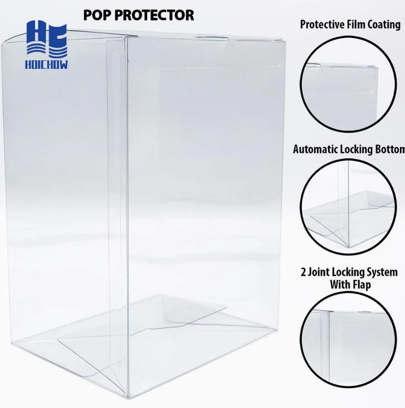 
Hoichow Hot Sale Acid-Free Crystal Clear Strong Protector Case For Funko POP 