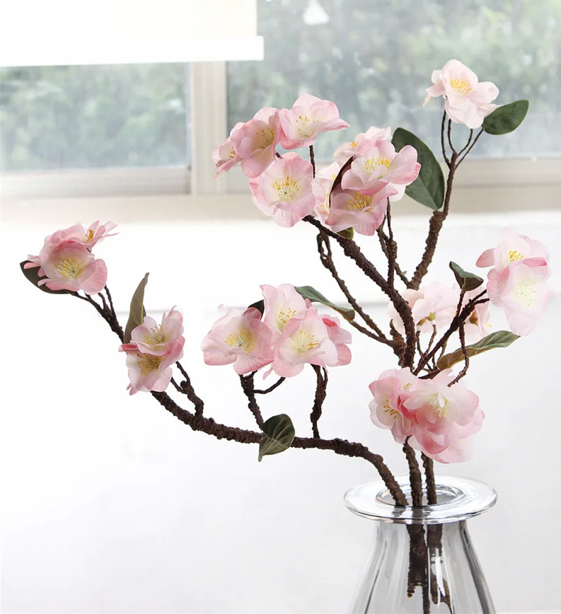 FCC-R121 New design Single cherry blossoms artificial sakura blossom tree wedding decor