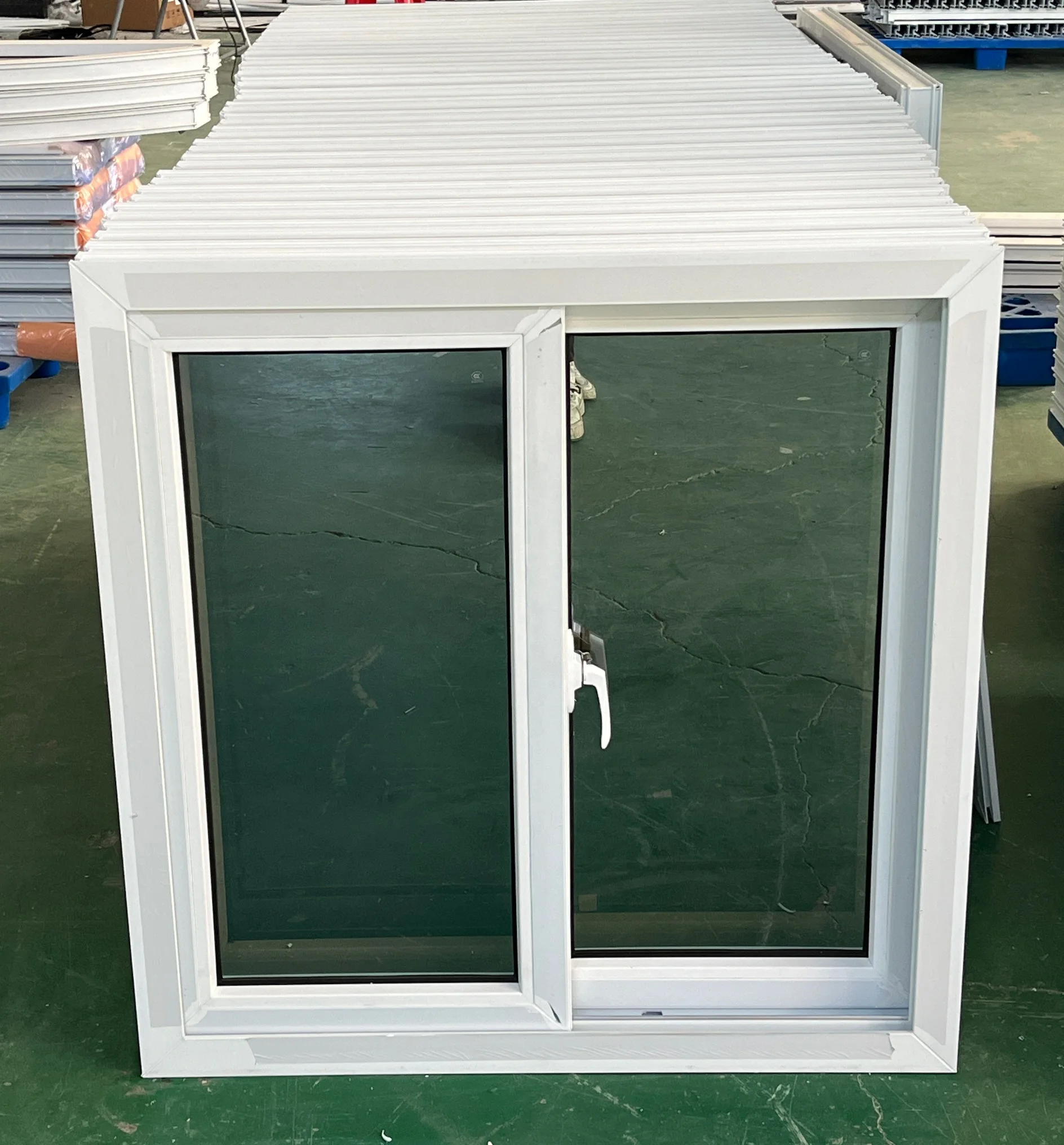 Miami Dade Hurricane Proof PVC Sliding Glass Windows Doors