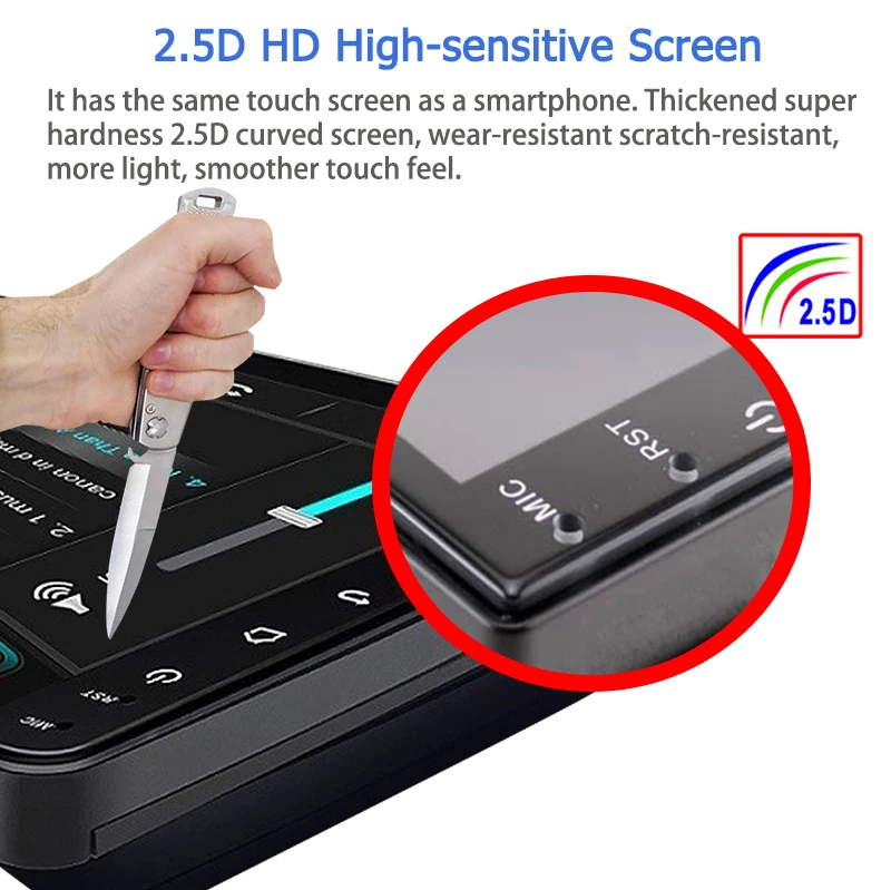 
2 Din Android 9.1 Car Radio Multimedia Video Player For Audio Navigation GPS Head Unit MT/AT 