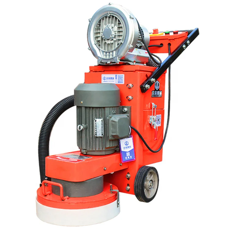 Concrete Floor Grinder with Vacuum Polishing Machine