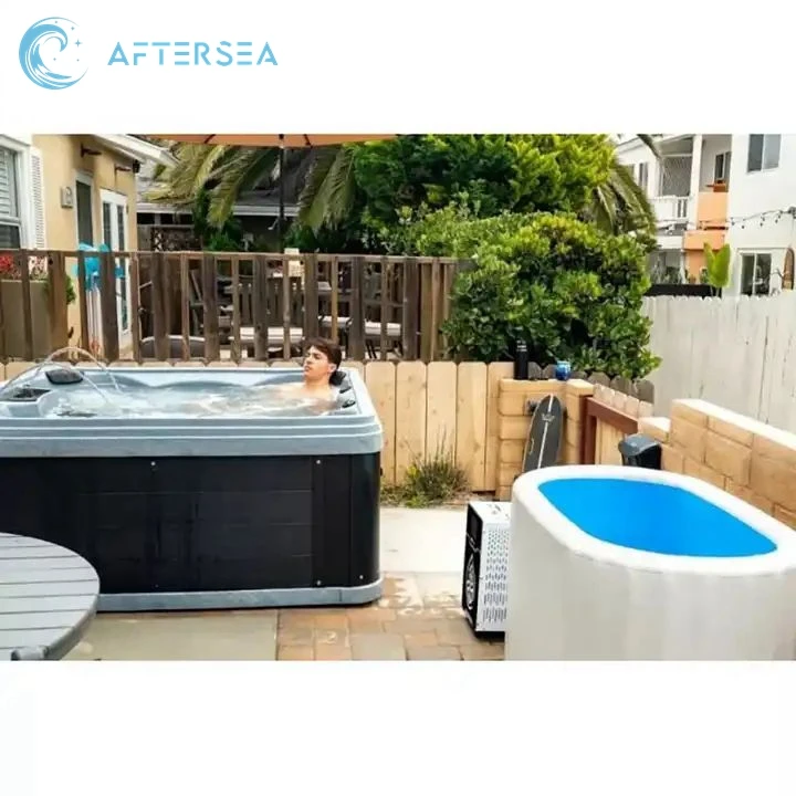 China Manufacture Custom Size Water Chiller Ice-Bath Inflatable Ice Bath Tub With Cooling System