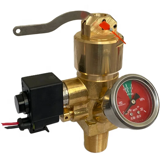 Factory Direct  Brass Application Gas IG541 IG100 CO2 Fire Extinguisher Valve