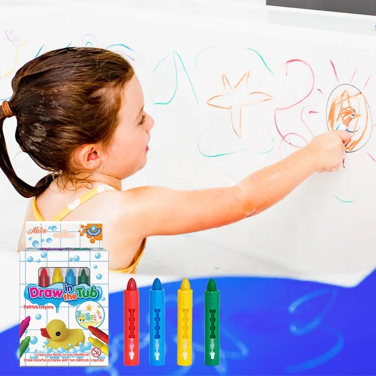 Коробка для мелков для детей, моющаяся цветная восковая ванна, объемная краска для лица, нетоксичный набор карандашей с частной этикеткой