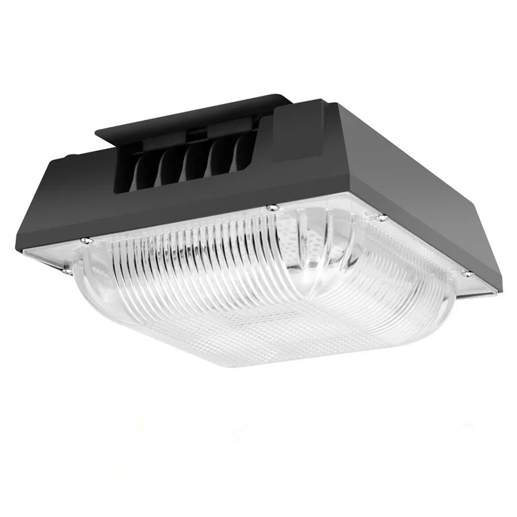 
high lumen 50W led canopy light DLC ETL listed gas station led canopy light 