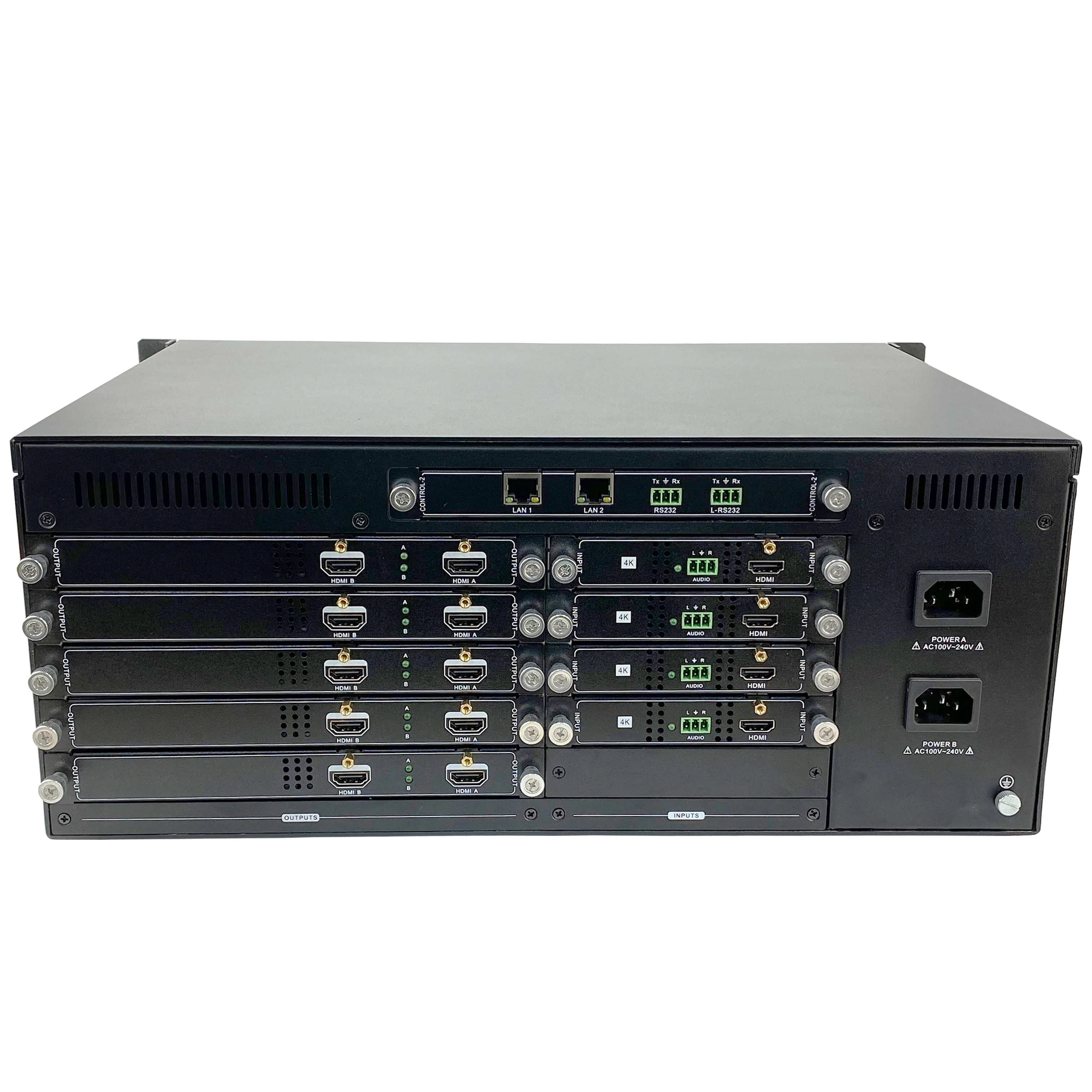 4K@30hz modular video wall controller 3x4 2x7 8x8 video wall controller DP IP HDMI HDbaseT 8x8 36x36