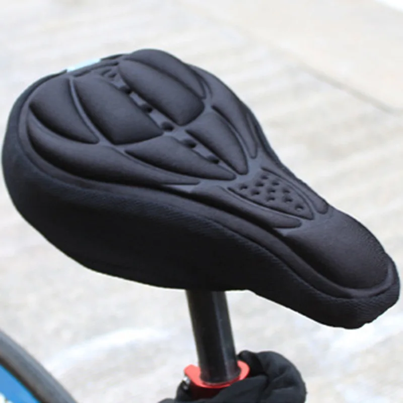 New Mountain Road Bike Seat 3D Dead Fly Saddle Cover with Massage Function Bicycle Riding Equipment Accessories