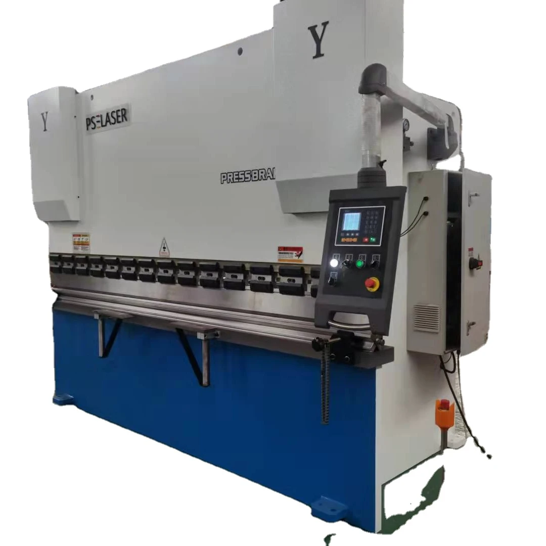 Hydraulic Press Brake Machine Press Brake Bending Machine Model WC67K-100T 3200mm max bending 4x3000mm mild steel sheet metal