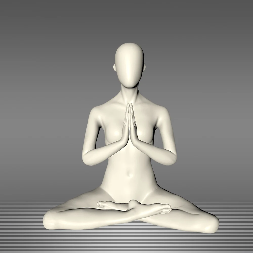 display modern lifelike female mannequin