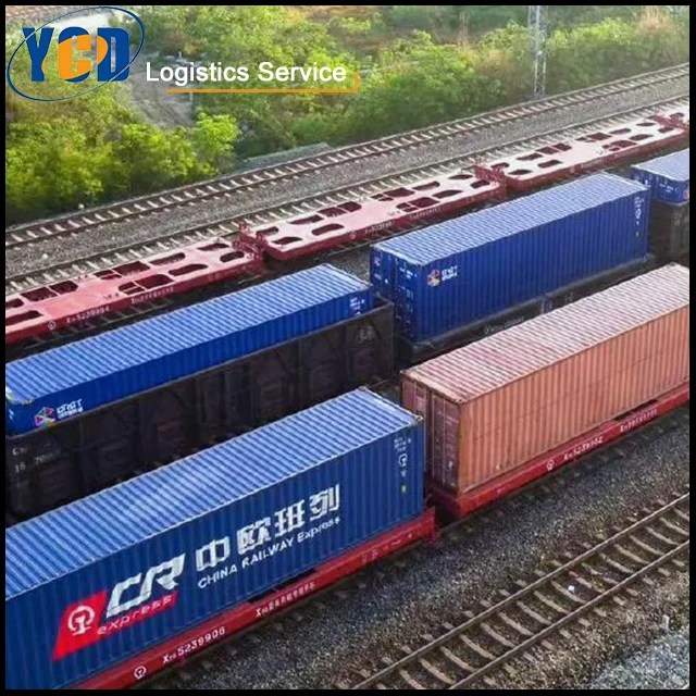 YCD Fastest And Cheapest Train Railway Forwarding Agent To Freight Fba France EU GE UK