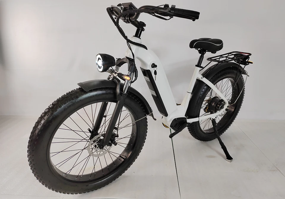 Best Hot Sale E Bike 48v 750w Lithium Battery Strong Power Electric Bike 26 Inch Downhill Fat Tire Electric Bicycle