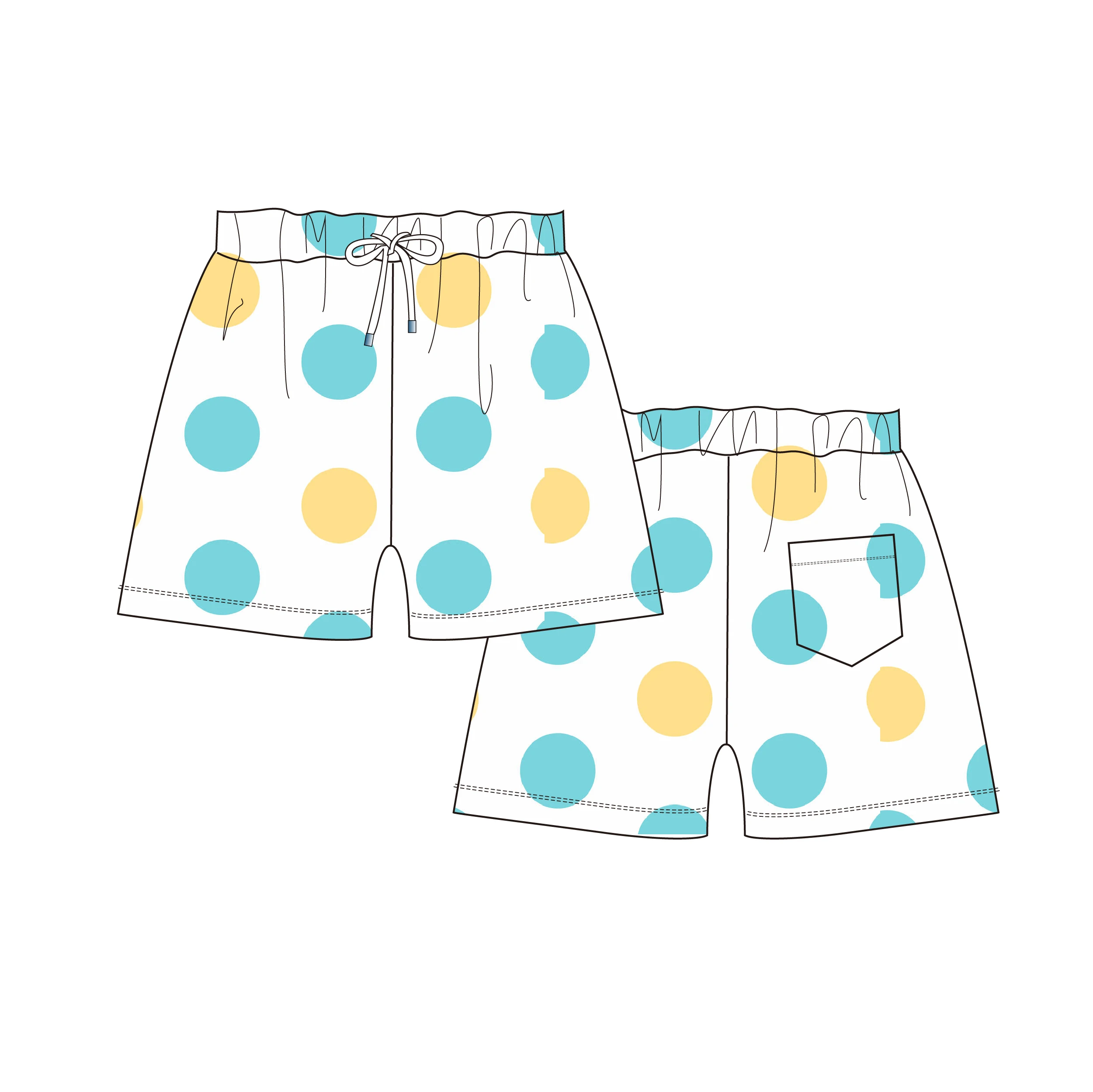 Kids Swimwear plus Size Swimming Trunks quick Drying Boy Swim Trunk