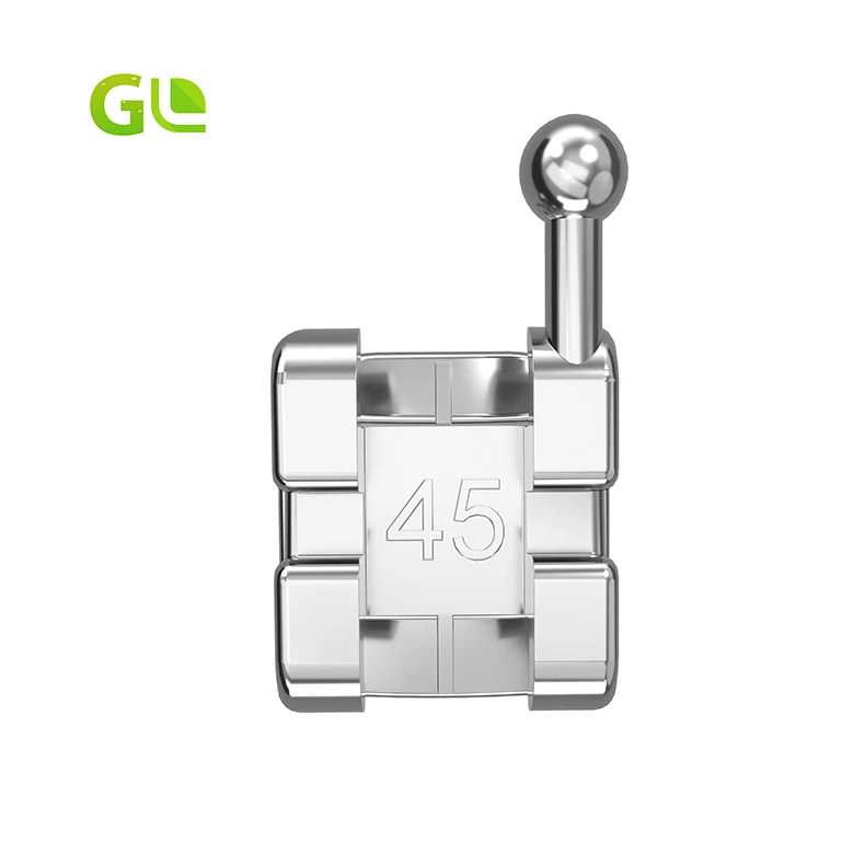 Orthodontic MIM Monoblock  Roth/MBT/Edgewise 0.018'/0.022'  brackets