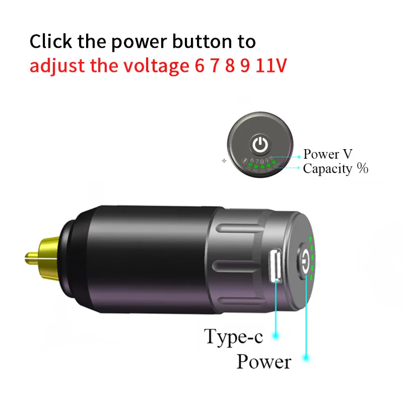 Eyebrow Tattoo Hot Sell In Korean PUM OEM SMP Tattoos Second-Generation Upgraded With Battery Tattoos Supplies