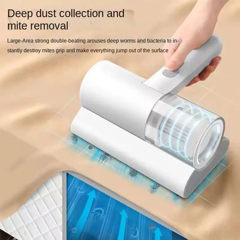 High Frequency Household Portable UV Wireless Dust Suction Mite Removal Vacuum Cleaner