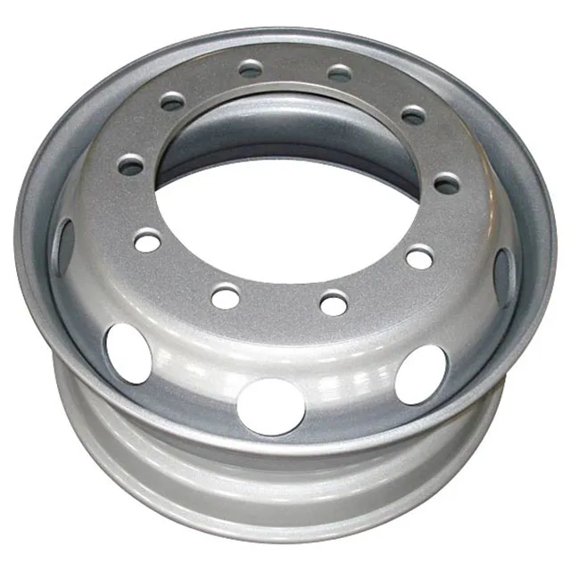 8/10 holes Truck Wheels 22.5x9.00 Steel Rims for truck tire 12R22.5 from Chinese Rim Manufactory