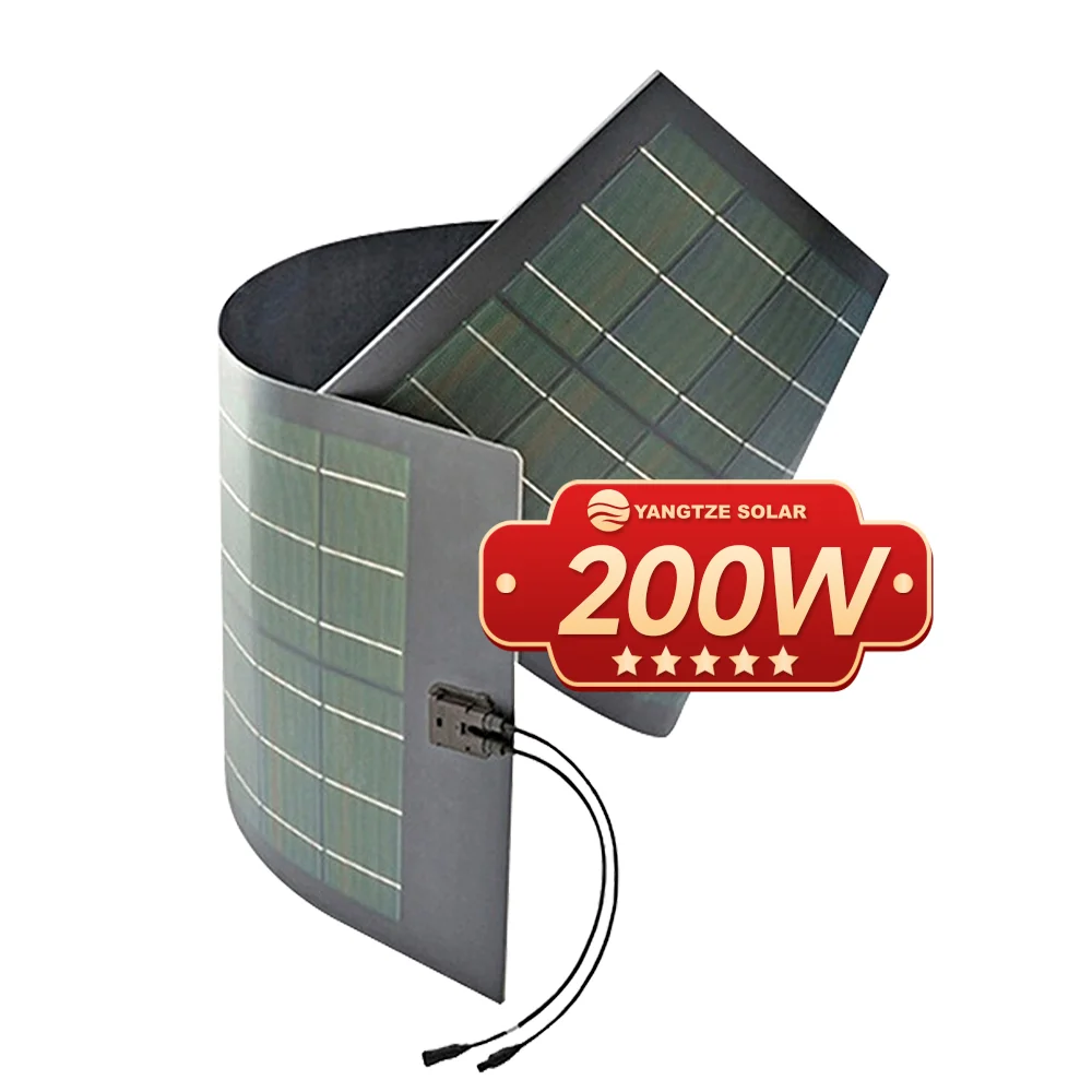 Factory Price Transparent Flexible Solar Panel Flexible Thin Film Solar Panel 200w