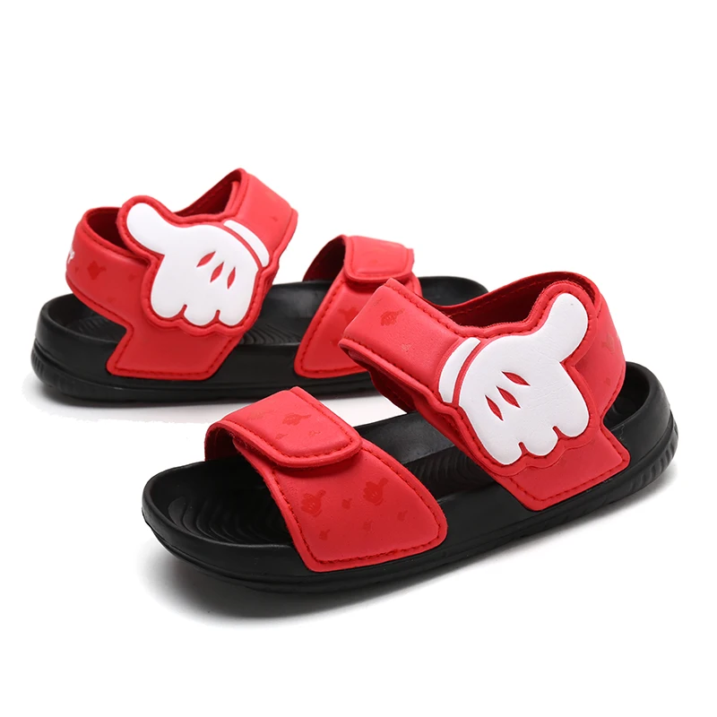 Новинка, низкая цена, детские мягкие сандалии, удобные тапочки без запаха EVA для девочек и мальчиков, модные детские пляжные сандалии на заказ