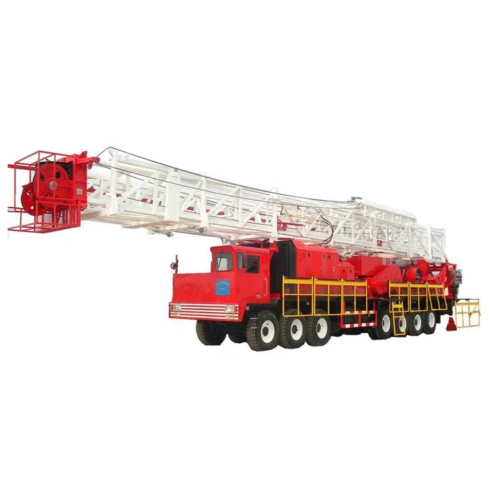 
650HP 2000m truck-mounted ZJ20 drilling rig workover rig 