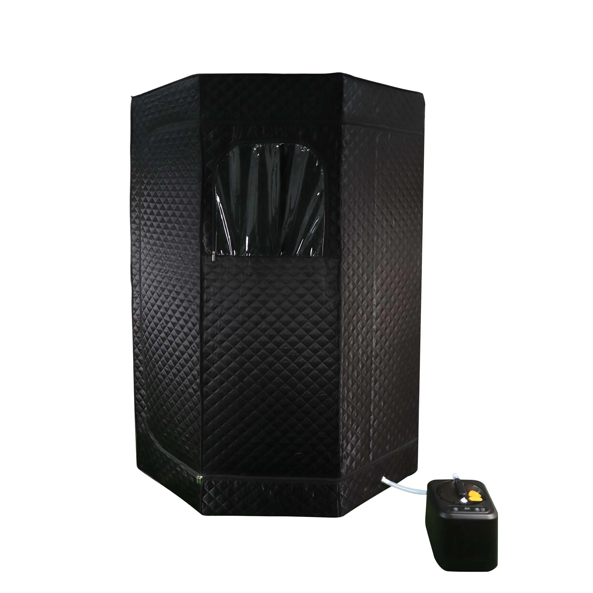 Top Sale Home Steam Sauna Portable Full--Body Steam Sauna Box With 3L &1000w Steamer Generator