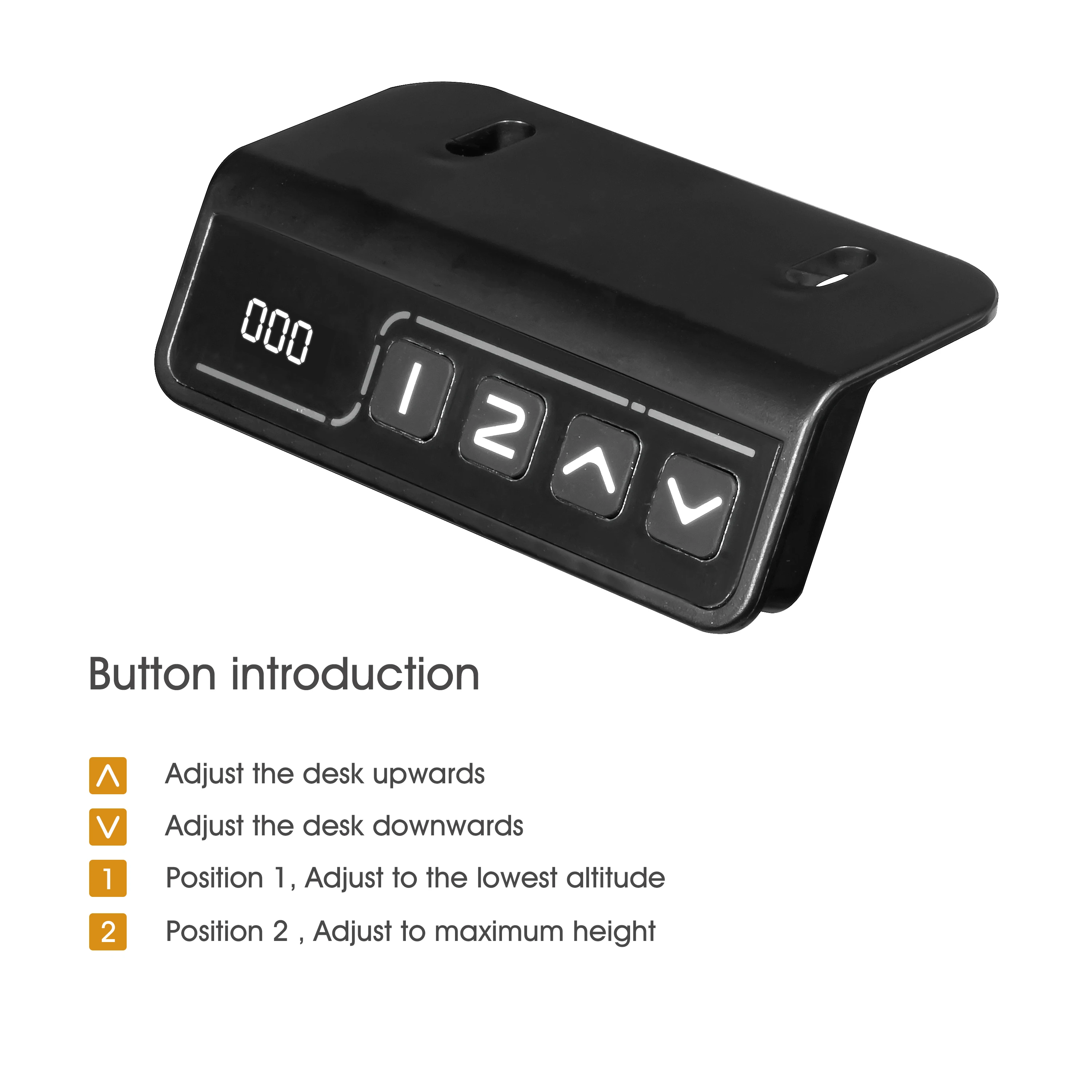 Charmount Ergonomic Dual Motor Height Rising Desk Steel Table Lift Leg for Sit to Stand Desk Stand Up Standing Computer Desk