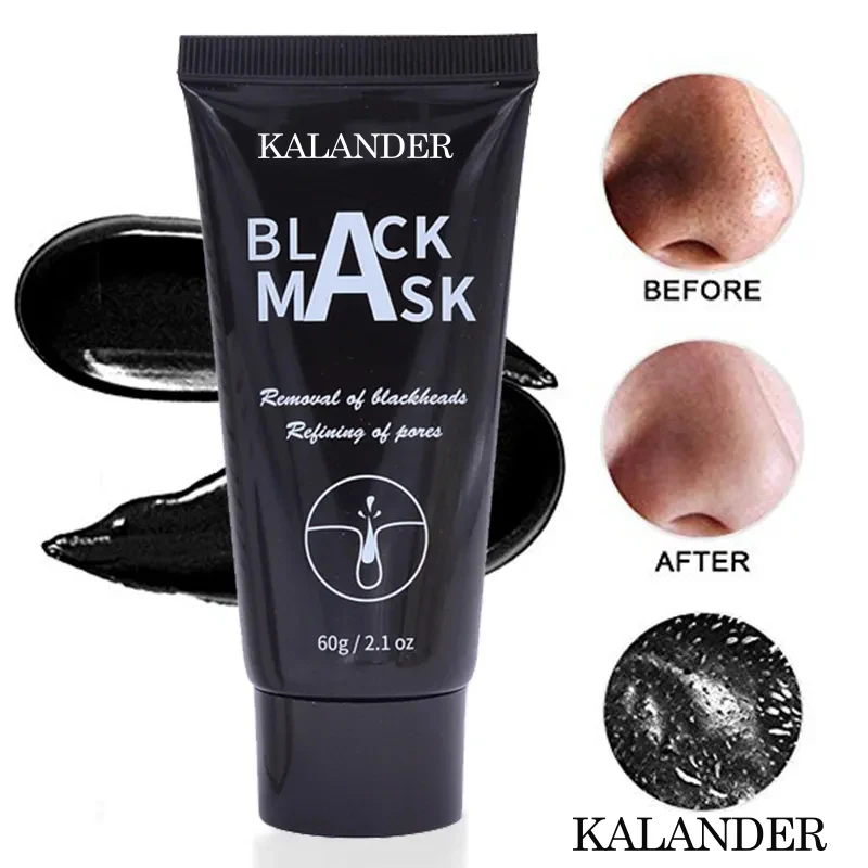 Wholesale Skincare Crystal Cream Face Mud Private Label Carbon Black Peel Light Nose Blackhead Remover Facemask Bulk