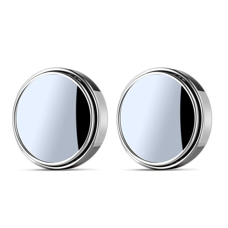 HD waterproof blind spot bus truck car rear side view rearview reversing small round glass auxiliary mirror for blind zone
