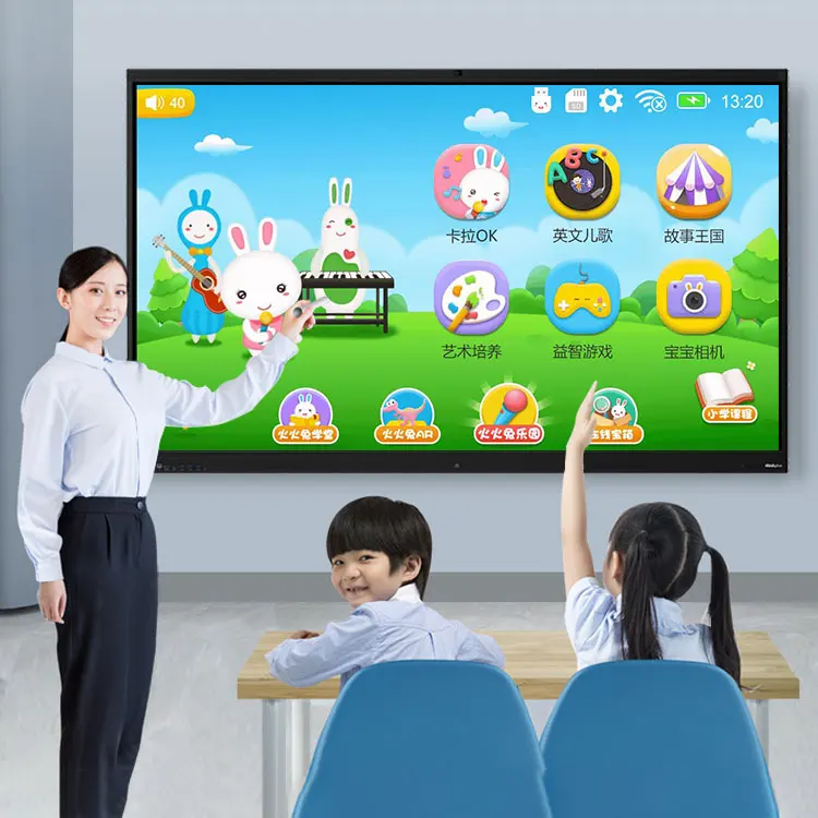 110 Inch Education Flat Panel 82 Inch Interactive Lcd Whiteboard Smart Board Touch Screen