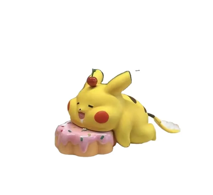 NEW 4 styles Hot selling Pokemoned Anime Figure Action Figures cute Pokemoned Squirtle Pika-chu Bulbasaur Charmander model